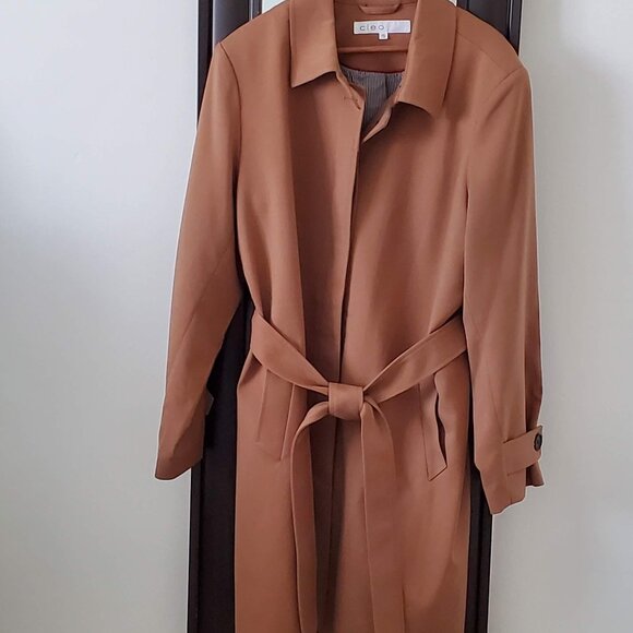 Caramel Trench Coat - Picture 4 of 6